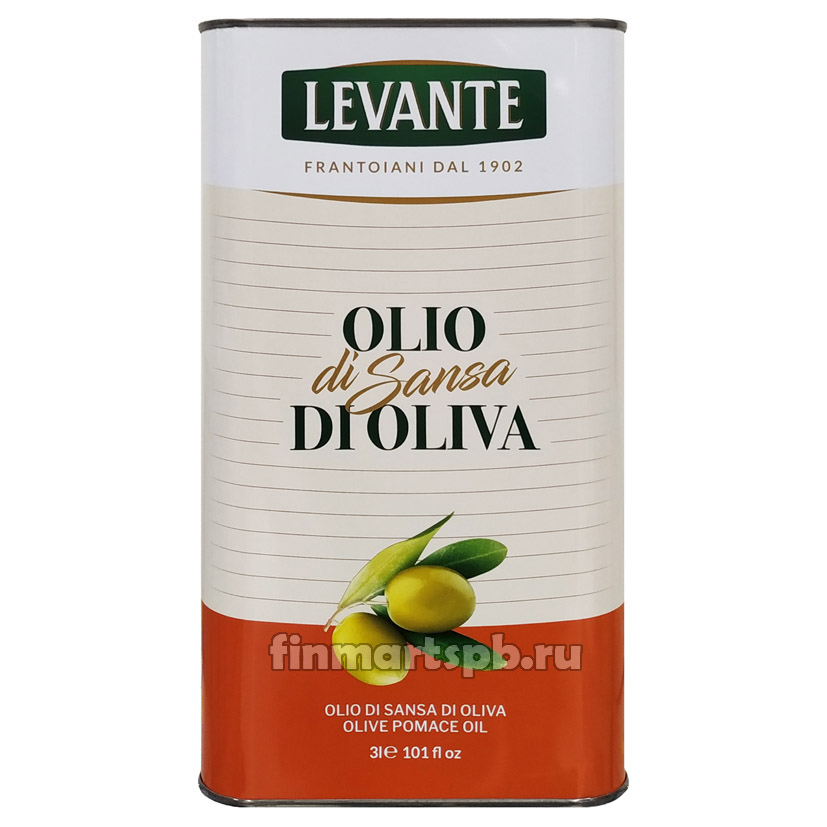 Оливковое масло Levante Olio di Sansa di Oliva