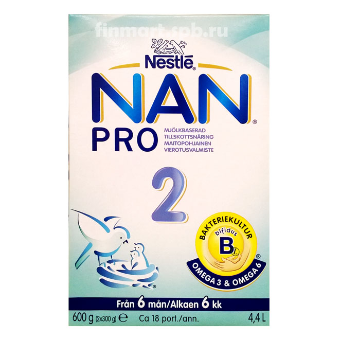 Детское питание Nestle НАН 2