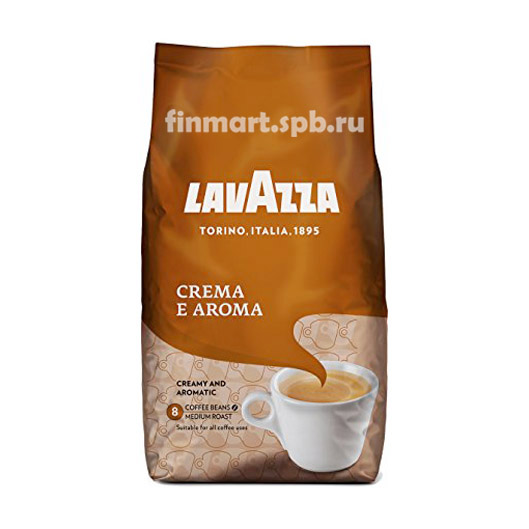 Зерновой кофе LavAzza Crema e Aroma - 1 кг.