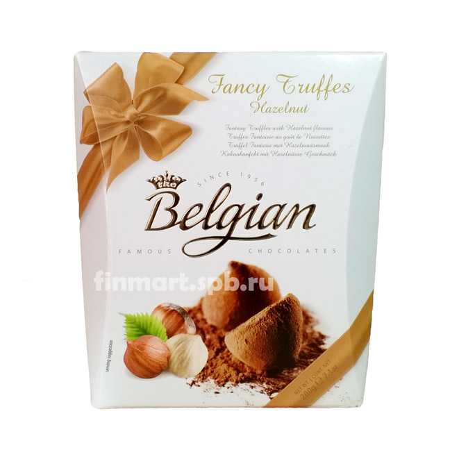 Belgian Hazelnut Cocoa Dusted Truffles