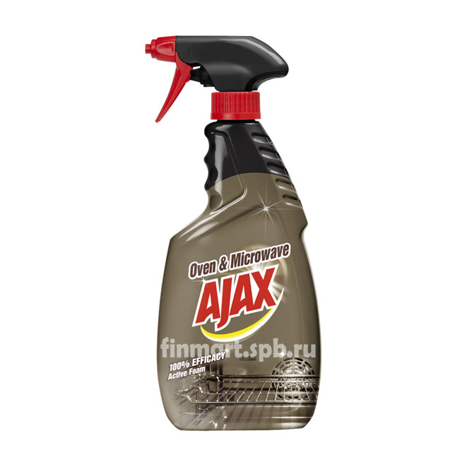 Средство для чистки духовки и микроволновой печи Ajax Oven & Microwave - 500 мл.