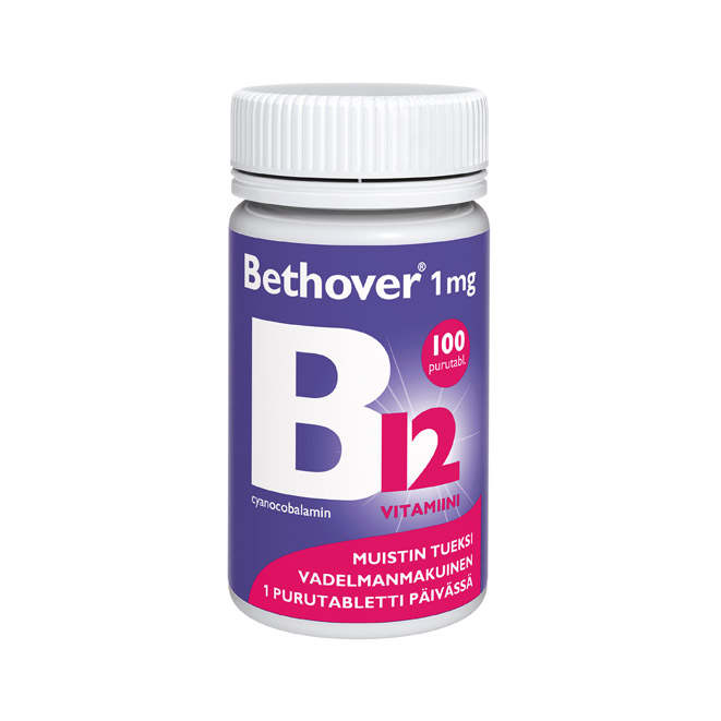 Витамины Bethover B12 - 100 шт.