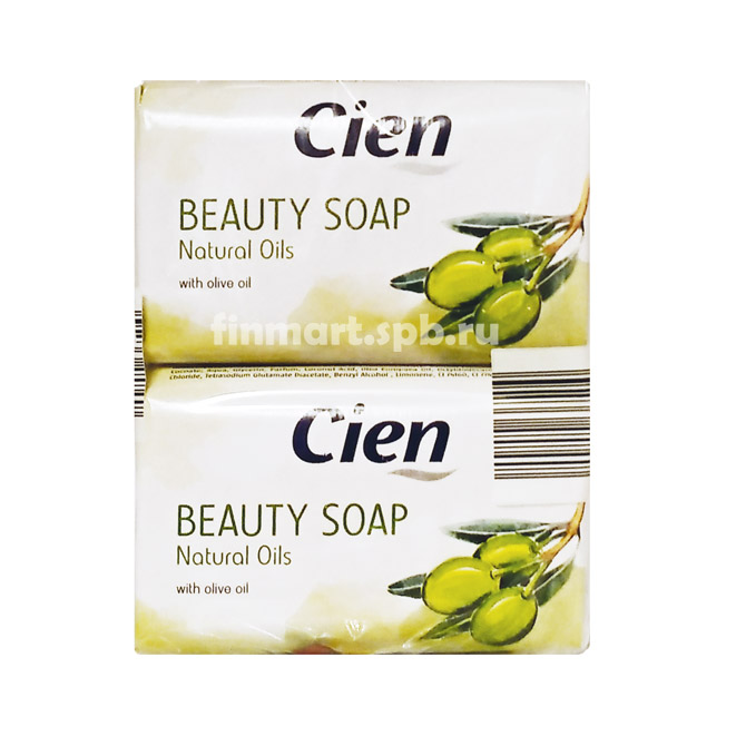 Мыло Cien Beauty Soap (с маслом оливы) - 2 шт.