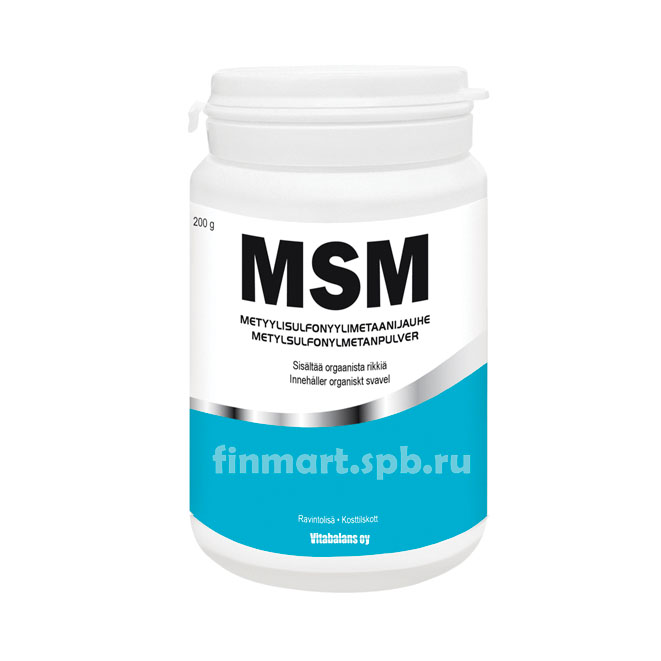 Vitabalans MSM (сера) - 200 гр.