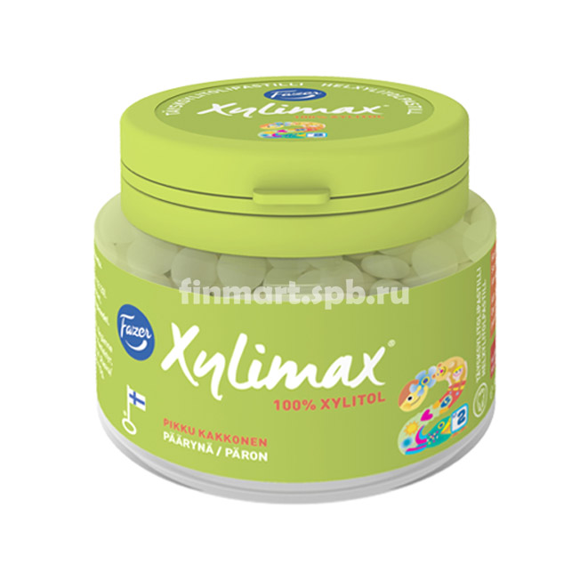 Пастилки жевательные Fazer Xylimax Paron (груша) - 90 гр.