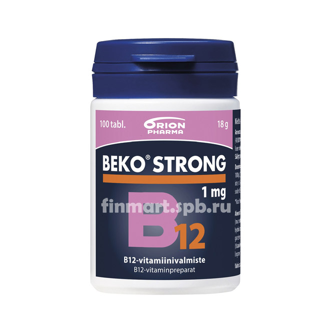 Витамины Beko Strong B12 - 100 шт.