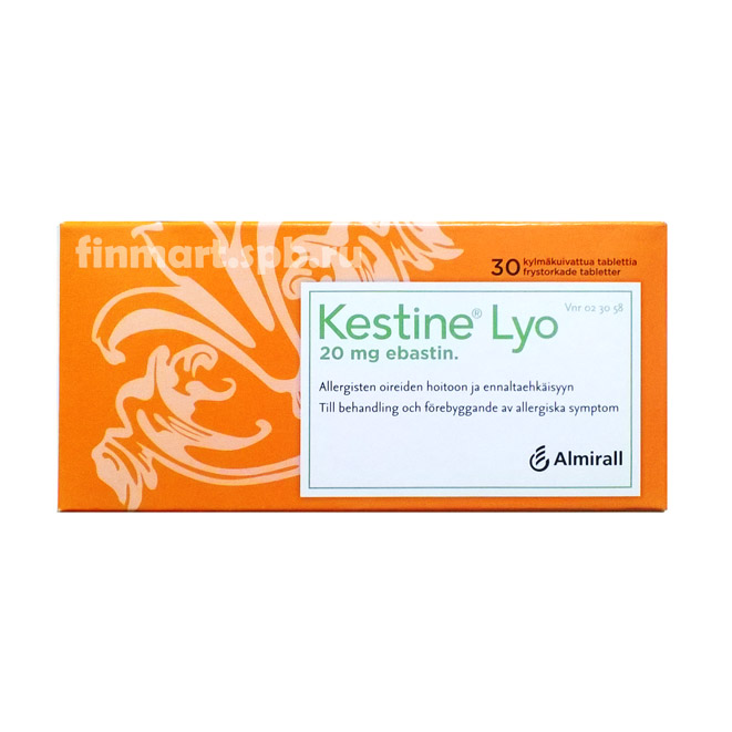 Kestine Lyo (Кестин) 20мг - 30 шт.