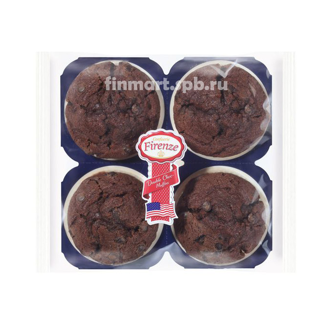 Маффины шоколадные Confiserie Firenze Muffins - 4 шт.