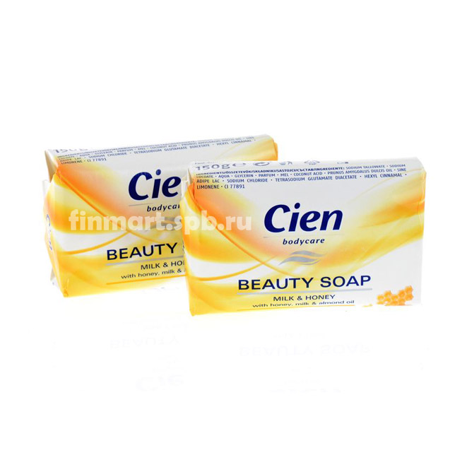 Мыло Cien Beauty Soap Milk&Honey - 2 шт.