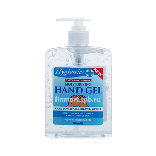 Гель для дезинфекции рук Hygienics Hand Gel - 500 мл.
