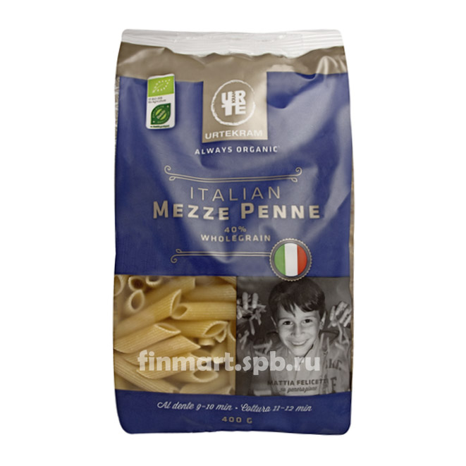 Макароны органические Italian Mezze Penne - 400 гр.