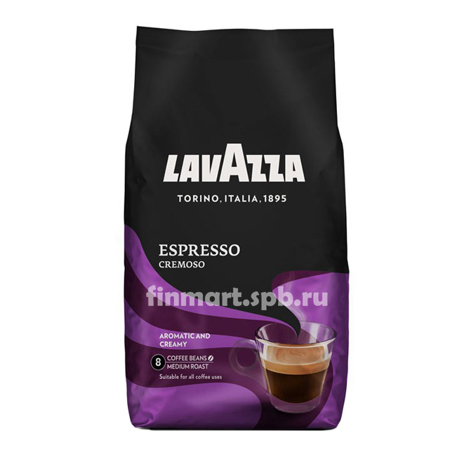 Кофе в зёрнах LavAzza Espresso cremoso 1 кг.