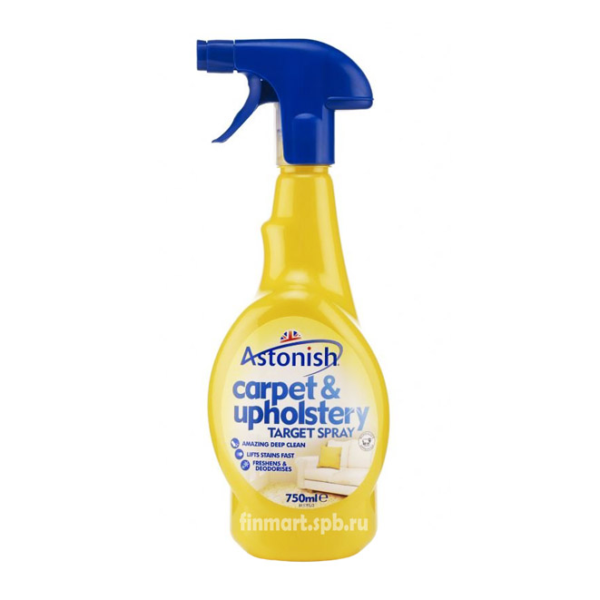 Средство для чистки ковров Astonish carpetr&upholstery - 750 мл.