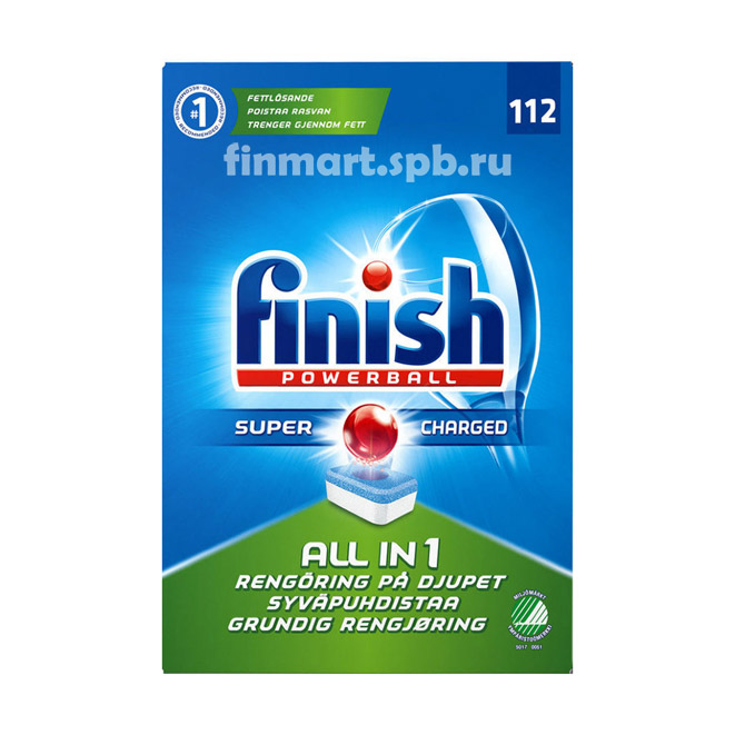 Таблетки для ПММ Finish All in 1 - 112 таб.
