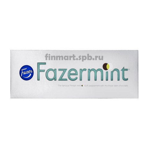 Шоколадные конфеты с мятной начинкой Fazermint - 350 гр.