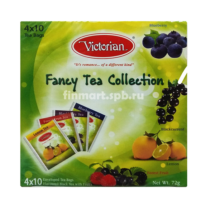 Чай Victorian Fancy Tea Collection - 4х10 пак.