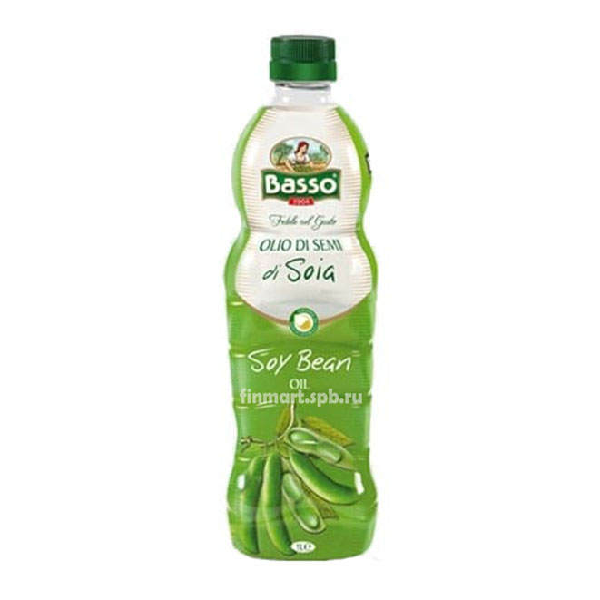 Масло соевое Basso Olio di Semi of Soia - 1 л.