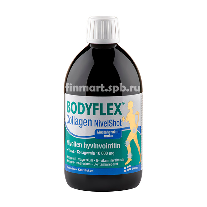 Витамины для суставов BODYFLEX Collagen NivelShot - 500 мл.