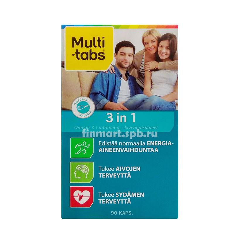 Multi-Tabs 3 in 1 (Мульти-табс) - 90 шт.