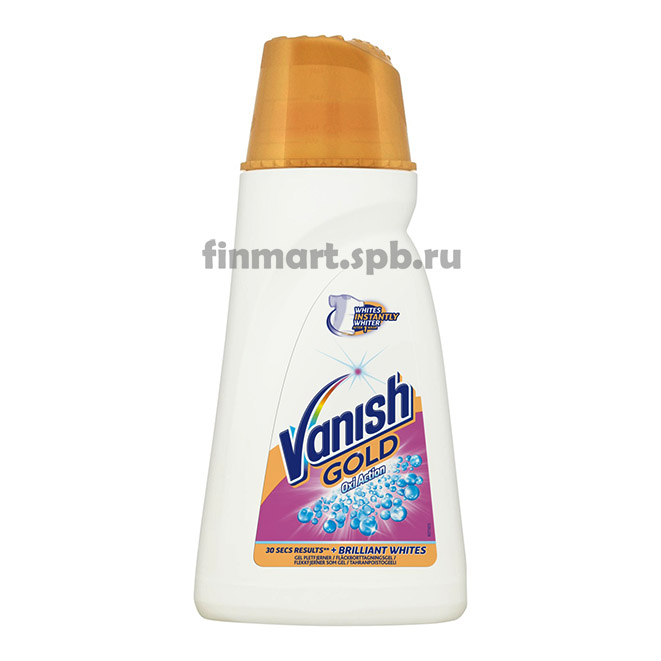 Пятновыводитель Vanish GOLD Oxi Action Crystal white (Ваниш гель) - 940 мл.
