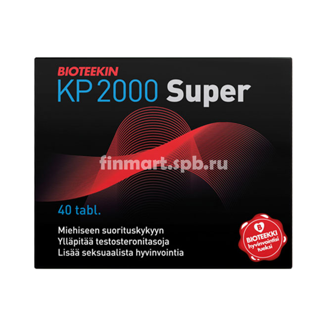 Витамины для мужчин Bioteeken KP2000 super - 40 таб.