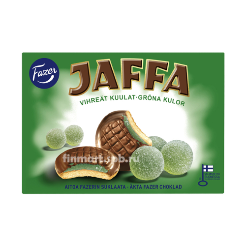 Печенье Fazer Jaffa (c мармеладом) - 300 гр.