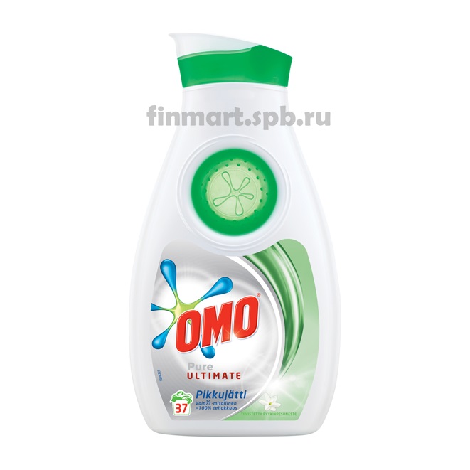 Гель для стирки концентрированный OMO Pure Ultimate - 888 мл.