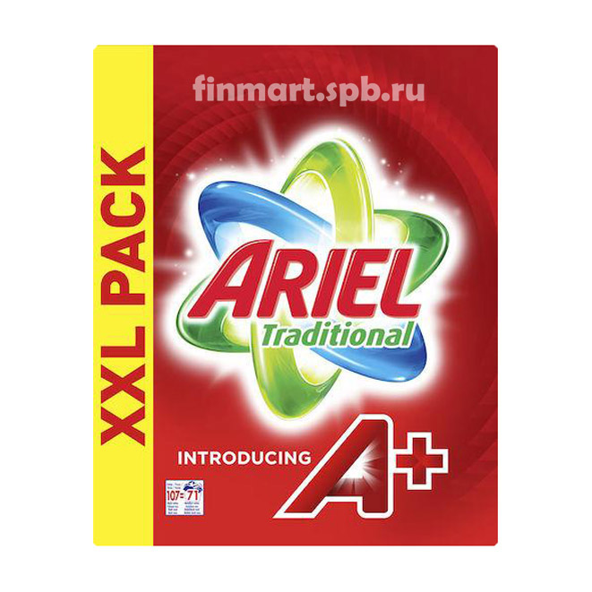 Стиральный порошок Ariel Traditional - 4,65 кг.