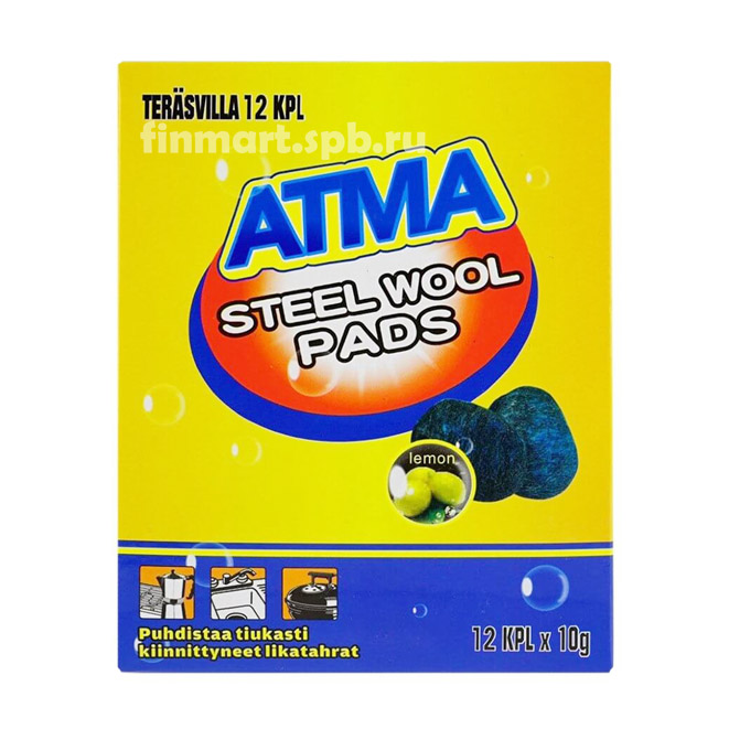 Губка пропитанная мылом из Финляндии