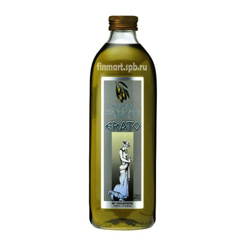 Оливковое масло первого отжима Erato , стеклянная бутылка 2 литра.