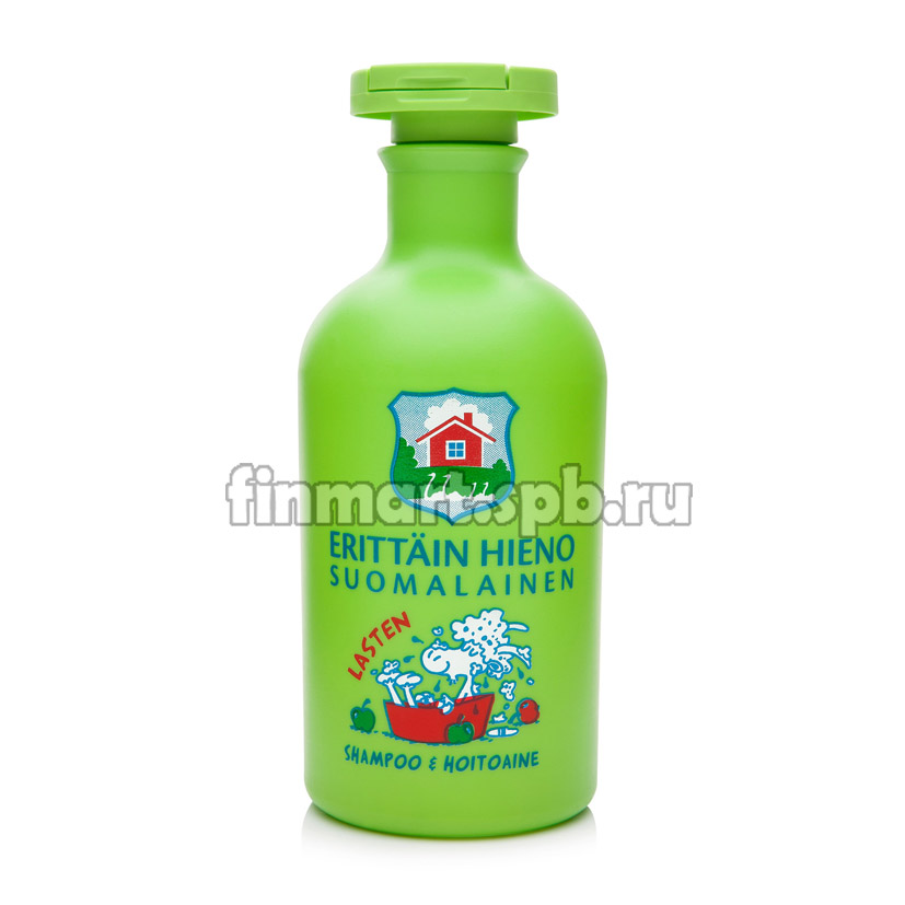 Шампунь и кондиционер Erittan Hieno Lasten (Деревенский для детей) - 300 мл.