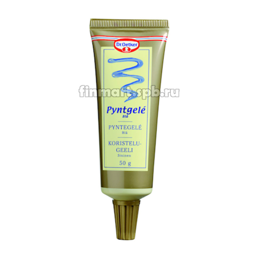 Украшающий гель Dr. Oetker Pyntgele Bla (синий) - 50 гр.