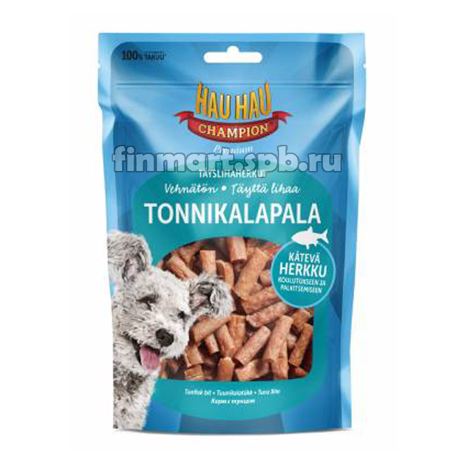 Лакомство для собак Hau hau Tonnikalapala (филе тунца) - 100 гр.