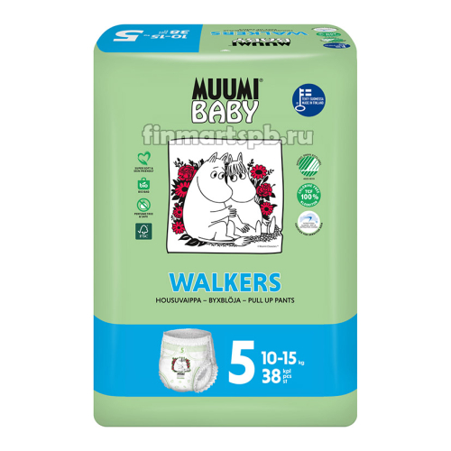 Трусики Muumi Walkers №5 (10-15 кг)