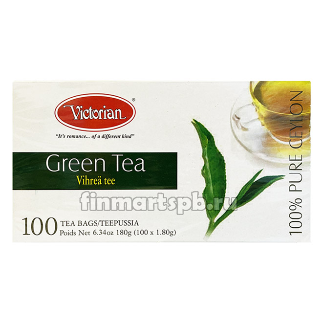 Зелёный чай Victorian Green Tea - 100 пак.