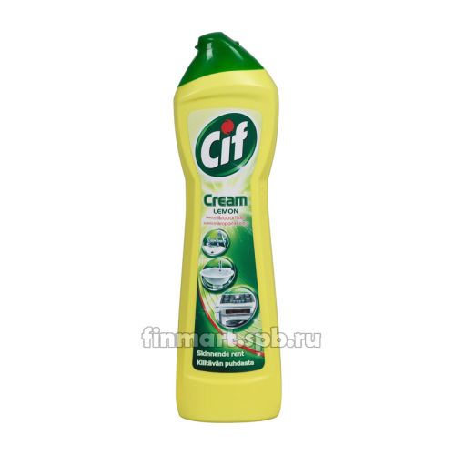 Чистящий крем Cif cream Lemon - 500 мл.