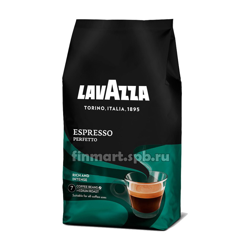 Кофе в зёрнах LavAzza Epresso Gusto Perfetto - 1 кг.