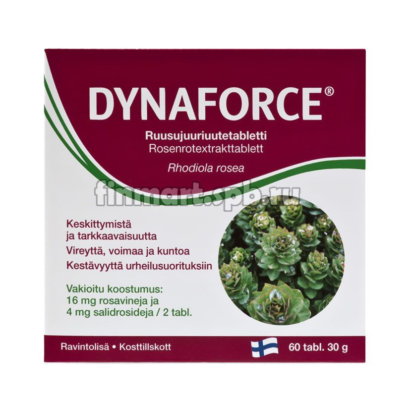 Эктракт родиолы розовой Dynaforce - 60 шт.