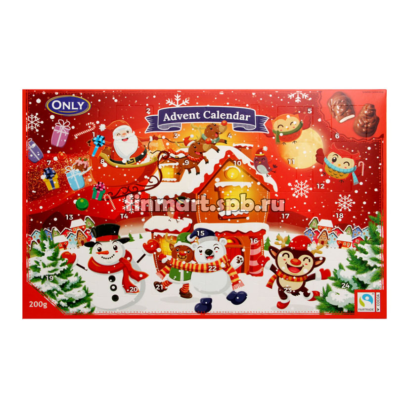 Рождественский календарь Only advent calendar - 200 гр.