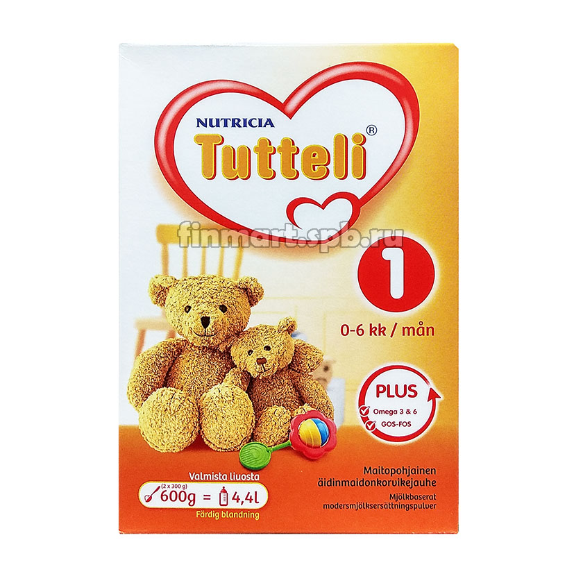 Сухая молочная смесь Nutricia Tutteli 1 - 600 гр.