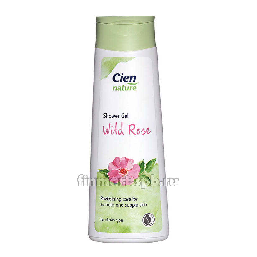 Гель для душа Cien nature shower gel wild rose - 200 мл