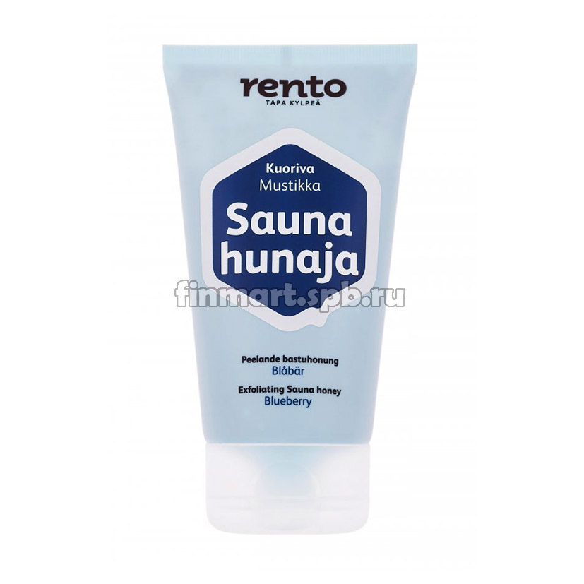 Мёд для сауны Rento Saunahunaja Mustikka (черника) - 150 мл.