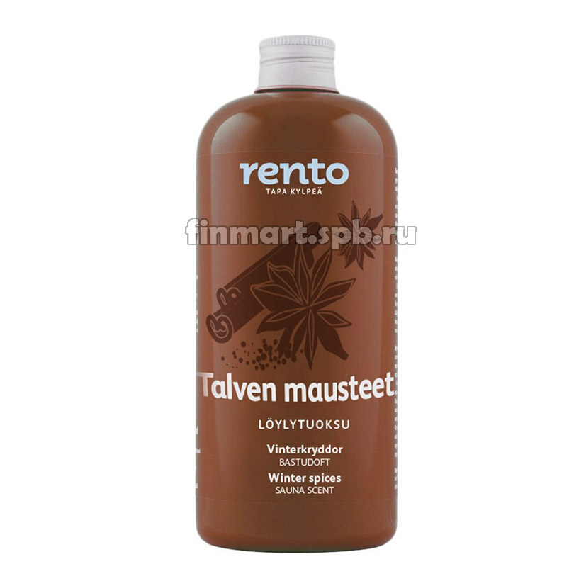 Аромат для бани и сауны Rento Talven mausteet (зимние специи) - 400 мл.