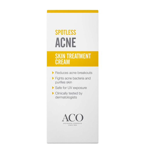 Крем для  лечения акне - ACO SPOTLESS ACNE TREATMENT 30 гр.