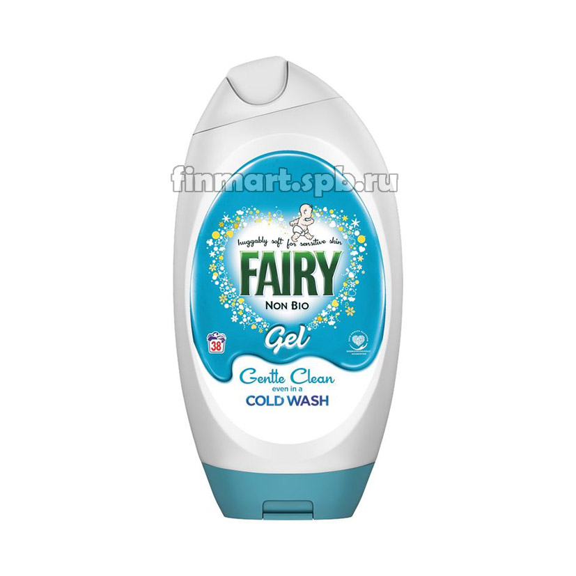 Гель для стирки детского белья Fairy non bio Gel Cold Wash - 1.4 л.