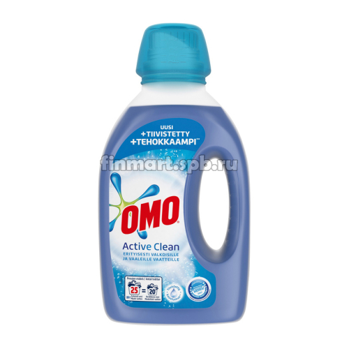 Гель для стирки OMO Active Clean (ОМО для белого) - 1 л.