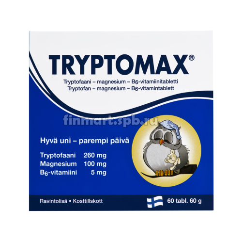 Витамины от бессонницы Tryptomax - 60 таб.
