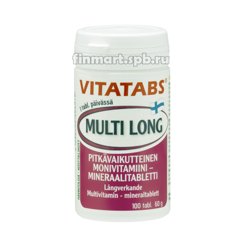 Поливитамины Vitatabs Multi Long (Витатабс мульти лонг) - 100 шт.