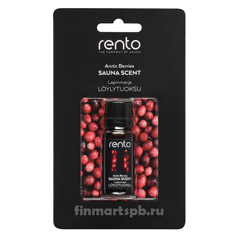 Аромат для бани и сауны Rento lapinmarja  (Лапландские ягоды) - 10 мл.