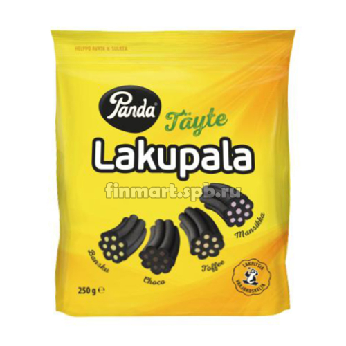 Лакричные конфеты Panda Lakupala Tayte - 250 гр.